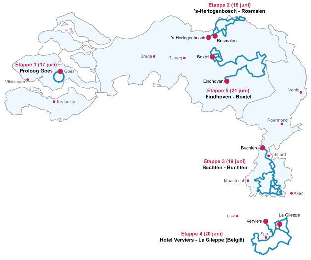 2015 Ster Toer map